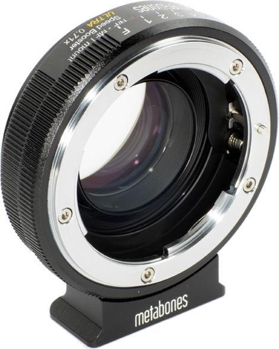 Metabones Speed Booster ULTRA Nikon G aan MFT