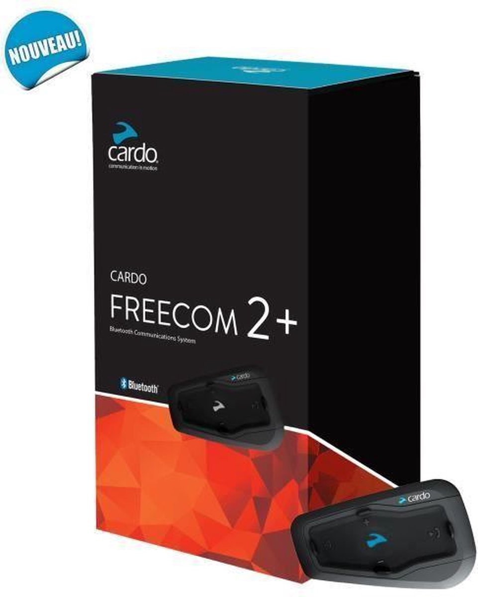CARDO Intercom motorfiets - Scala Rider - Freecom 2 +