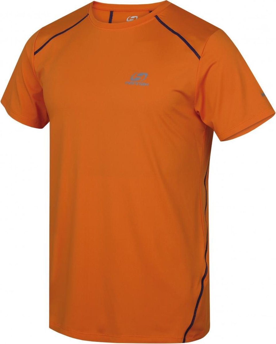 Hannah Sportshirt Pacaba Heren Polyester/elastaan Oranje Mt M