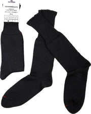 Leger sokken zwart 70% wol