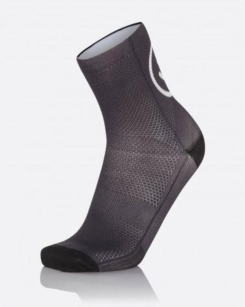 Mbwear Socks Fun Smile H15 Bike Black fietssokken L-XL (41-46)