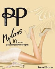 Pretty Polly 10 denier gloss secret slimmer tight