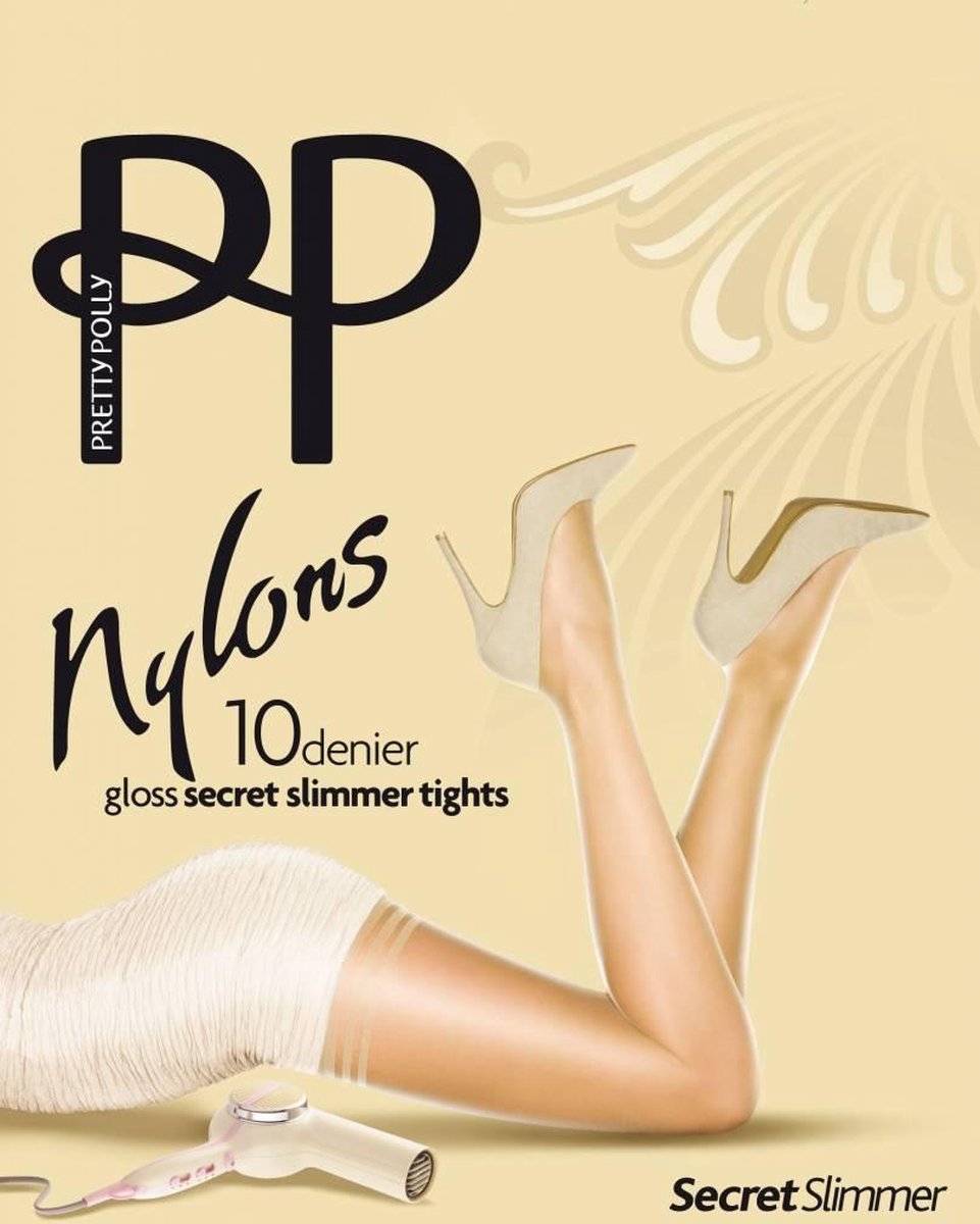 Pretty Polly 10 denier gloss secret slimmer tight