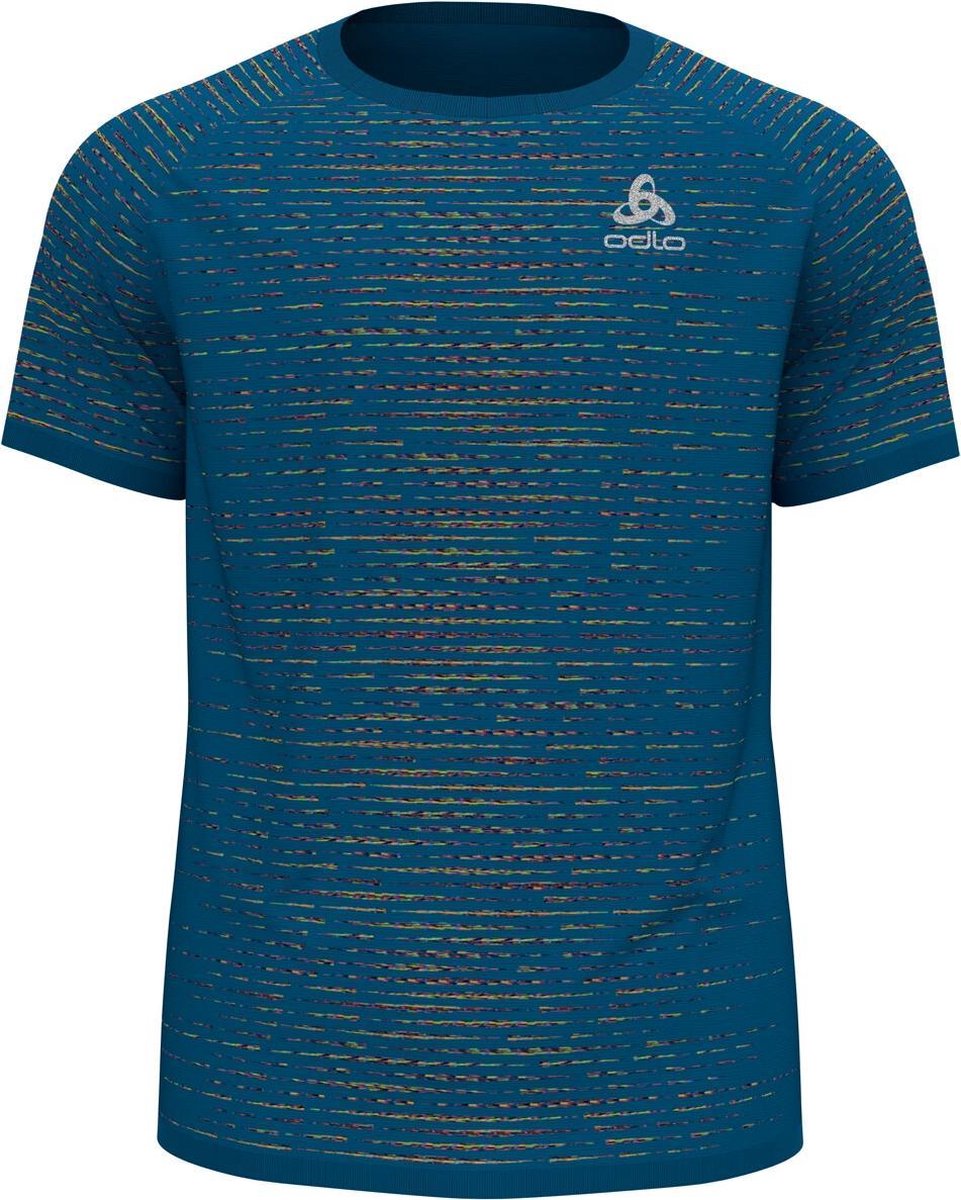 ODLO Blackcomb Ceramicool Shirt Heren - blauw - maat S