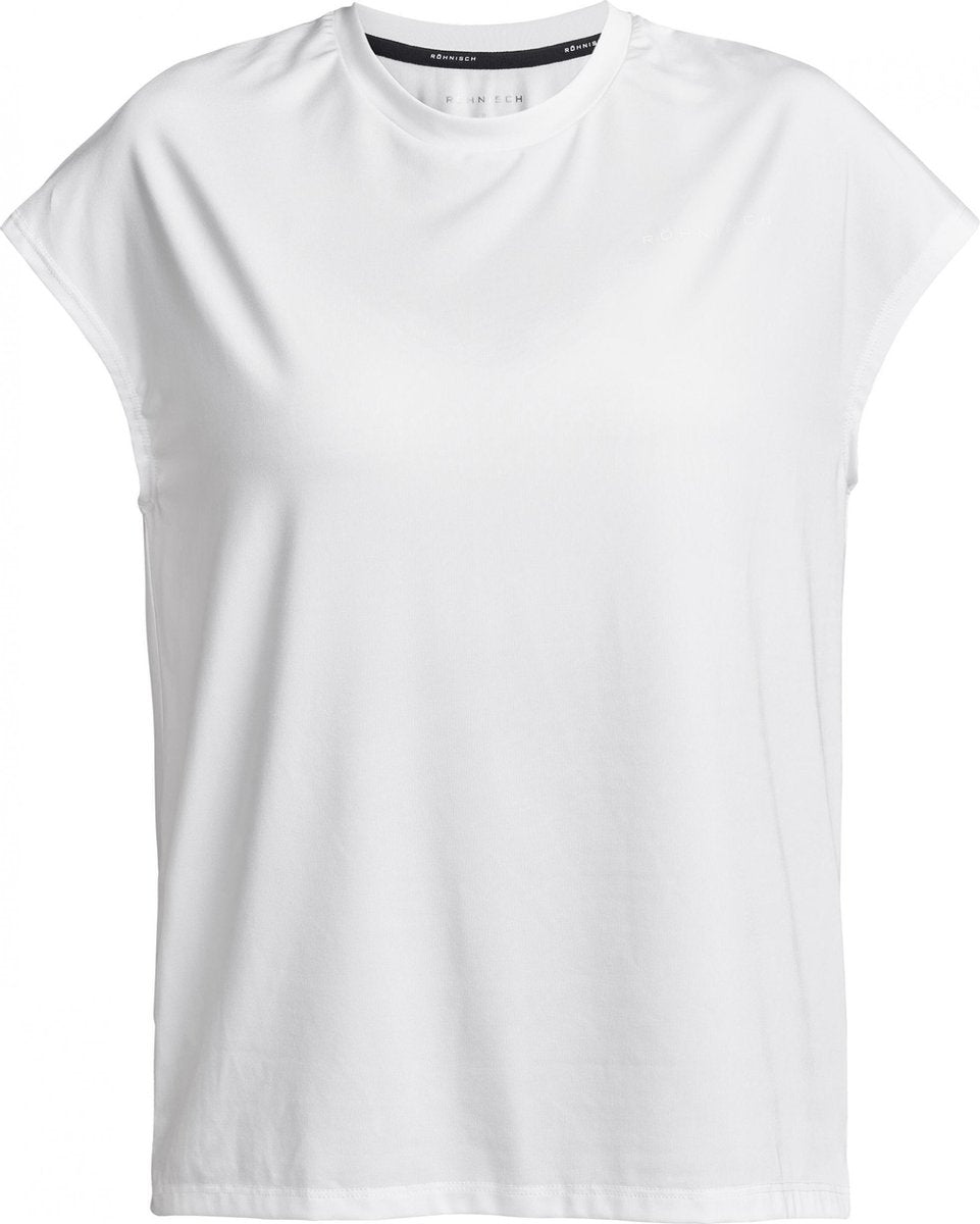 Röhnisch Sportshirt Unity Tee Dames Polyester Wit Maat Xl