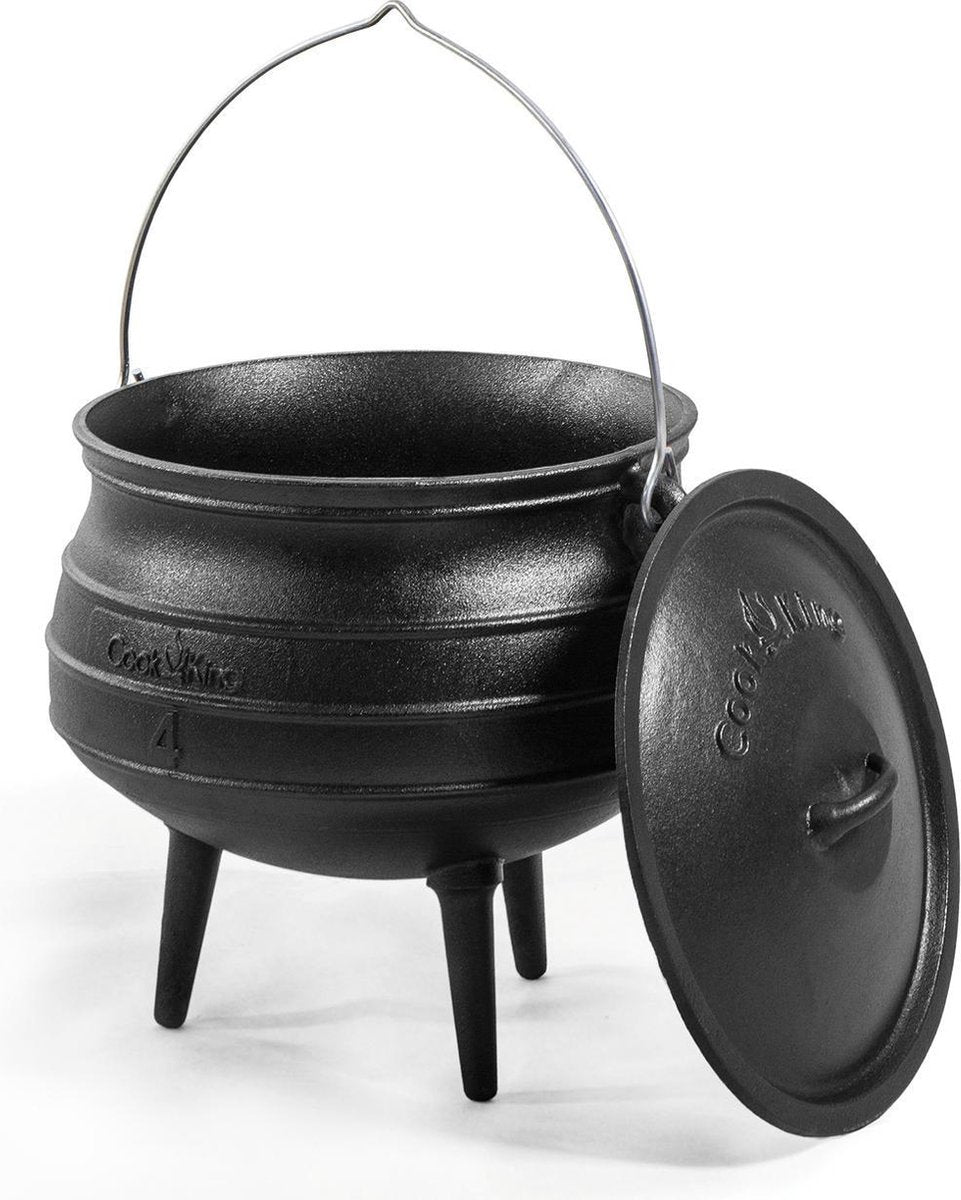 Afrikaanse gietijzeren Goulash pot 13 Liter