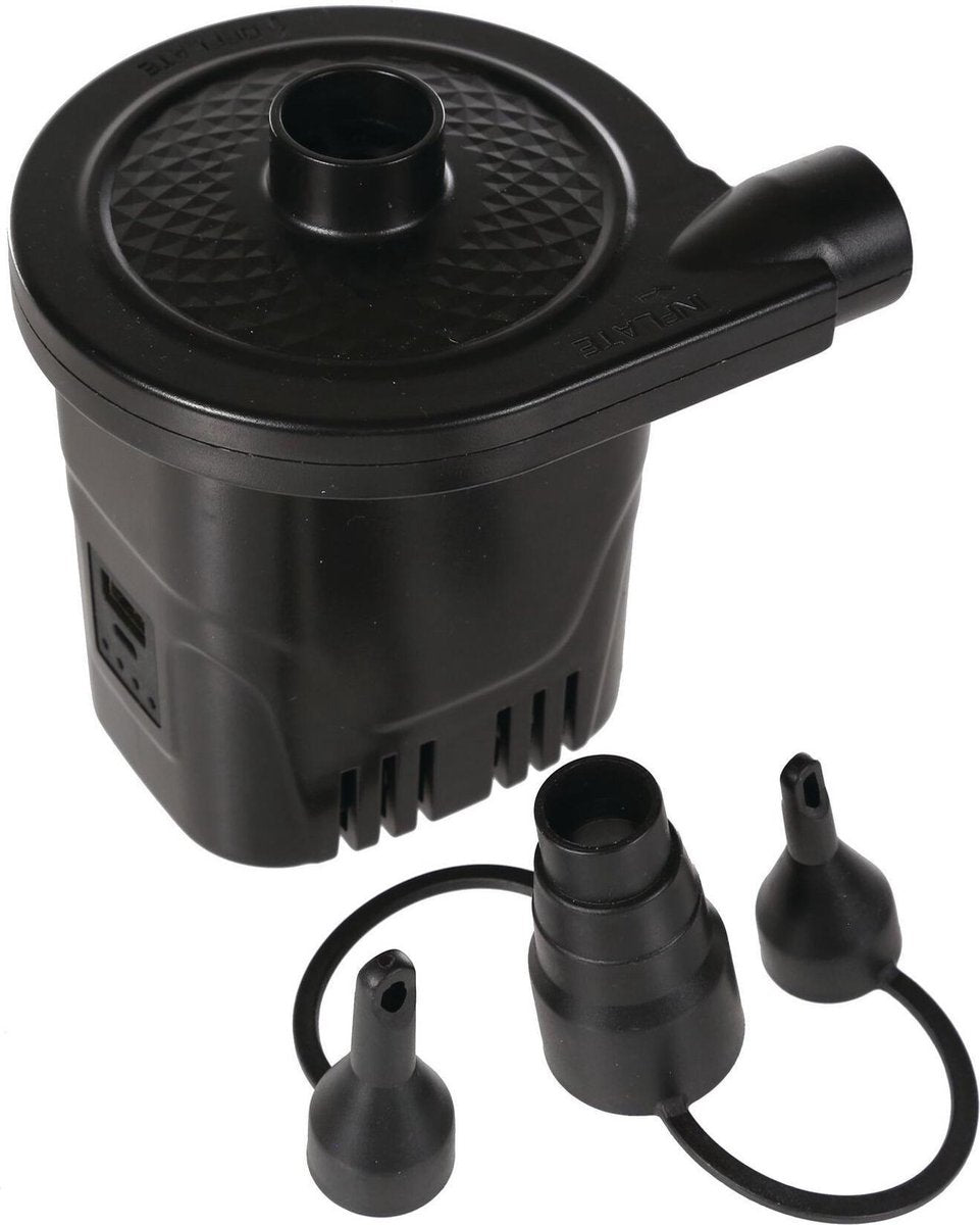 Regatta Elektrische Pomp 240v Usb 9 Cm Zwart 5-delig