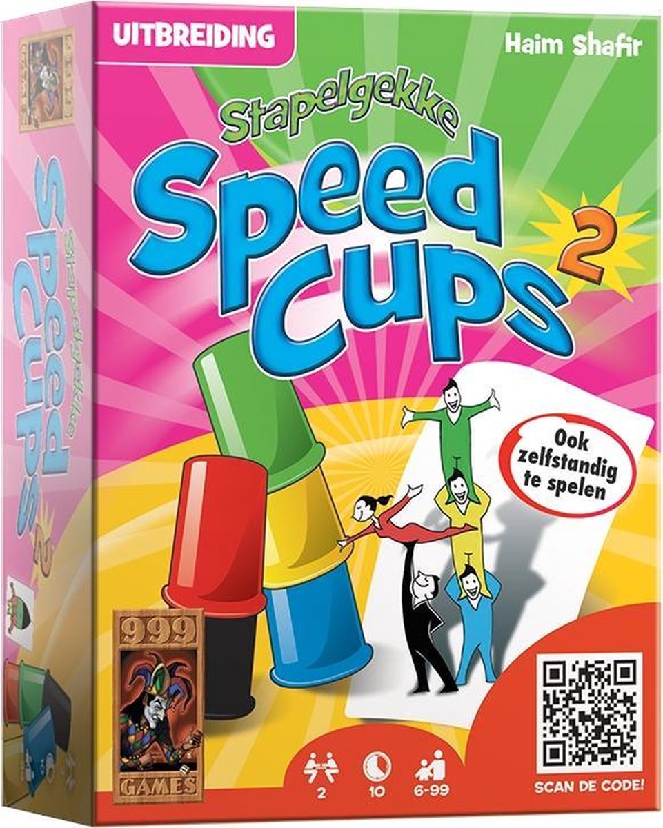 Stapelgekke Speed Cups 2 spelers - actiespel