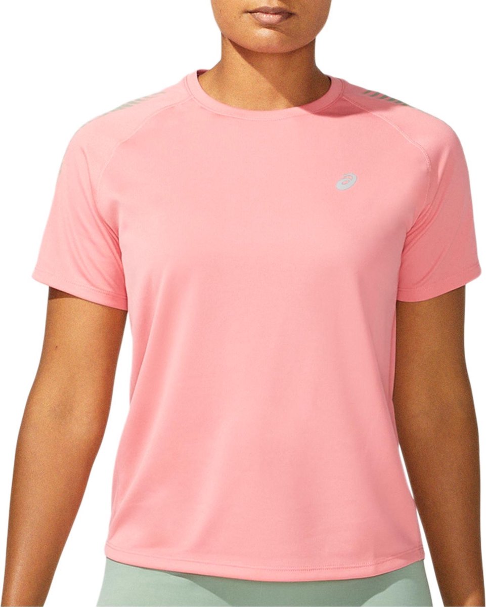 Asics Asics Icon Sportshirt - Maat XS  - Vrouwen - roze