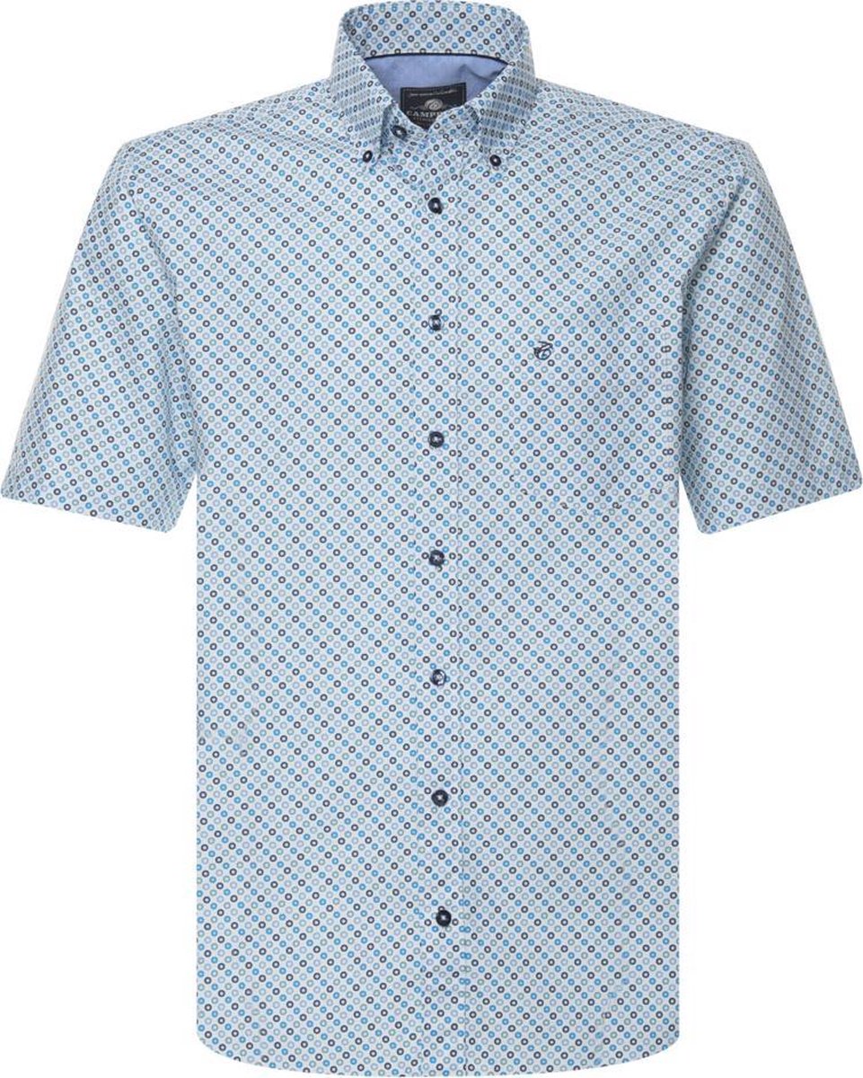 Campbell Classic Casual Overhemd Heren korte mouw