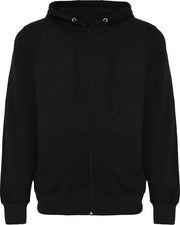 REWAGE Hoodie Met Rits Heren - Zwart - XL
