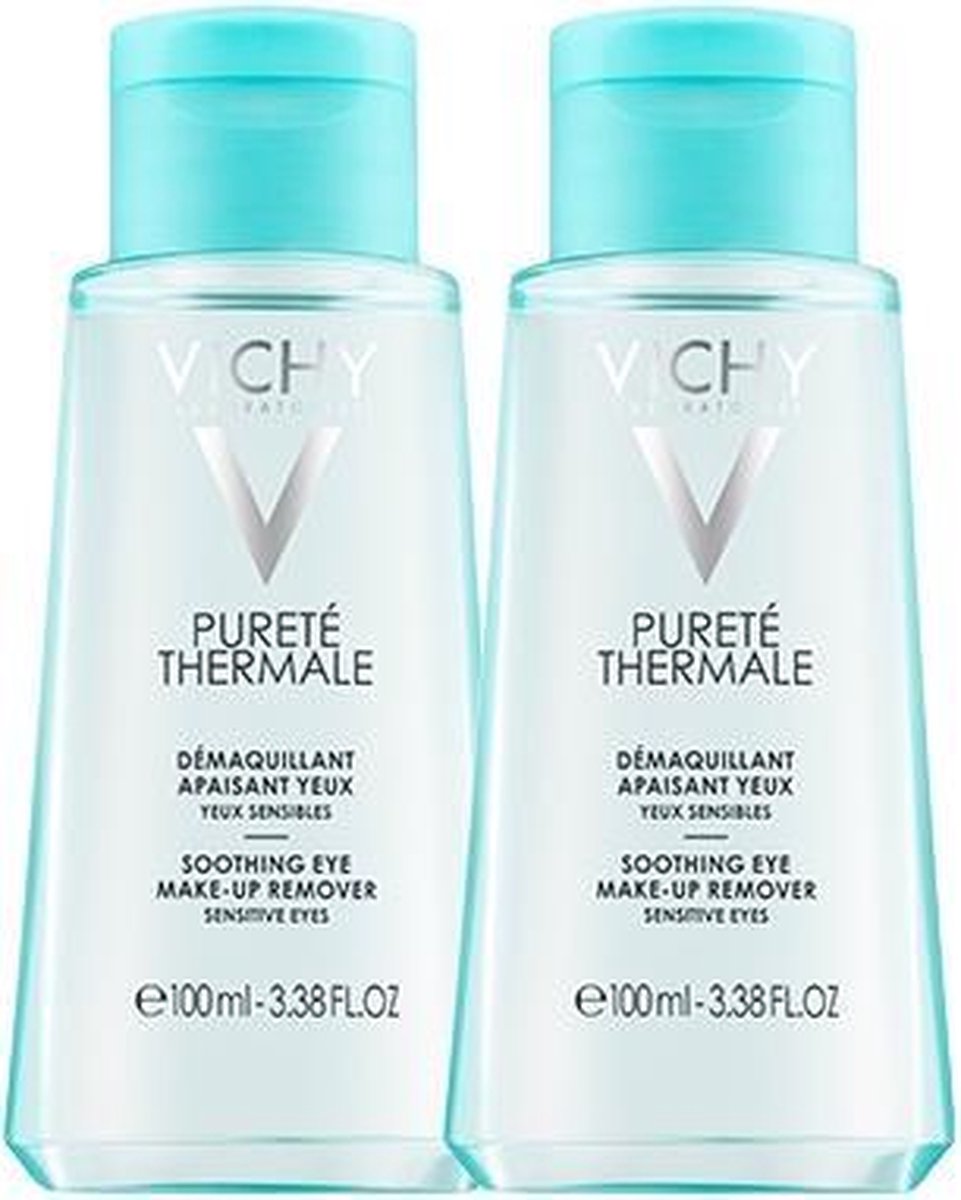 Vichy Pureté Thermale oogmake-upreiniging -  2x100 ml