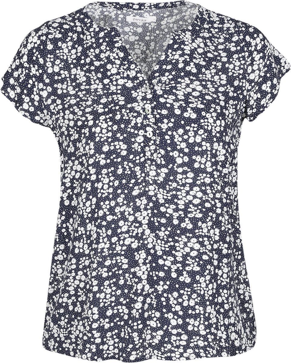 Blouse in viscose met bloemenprint