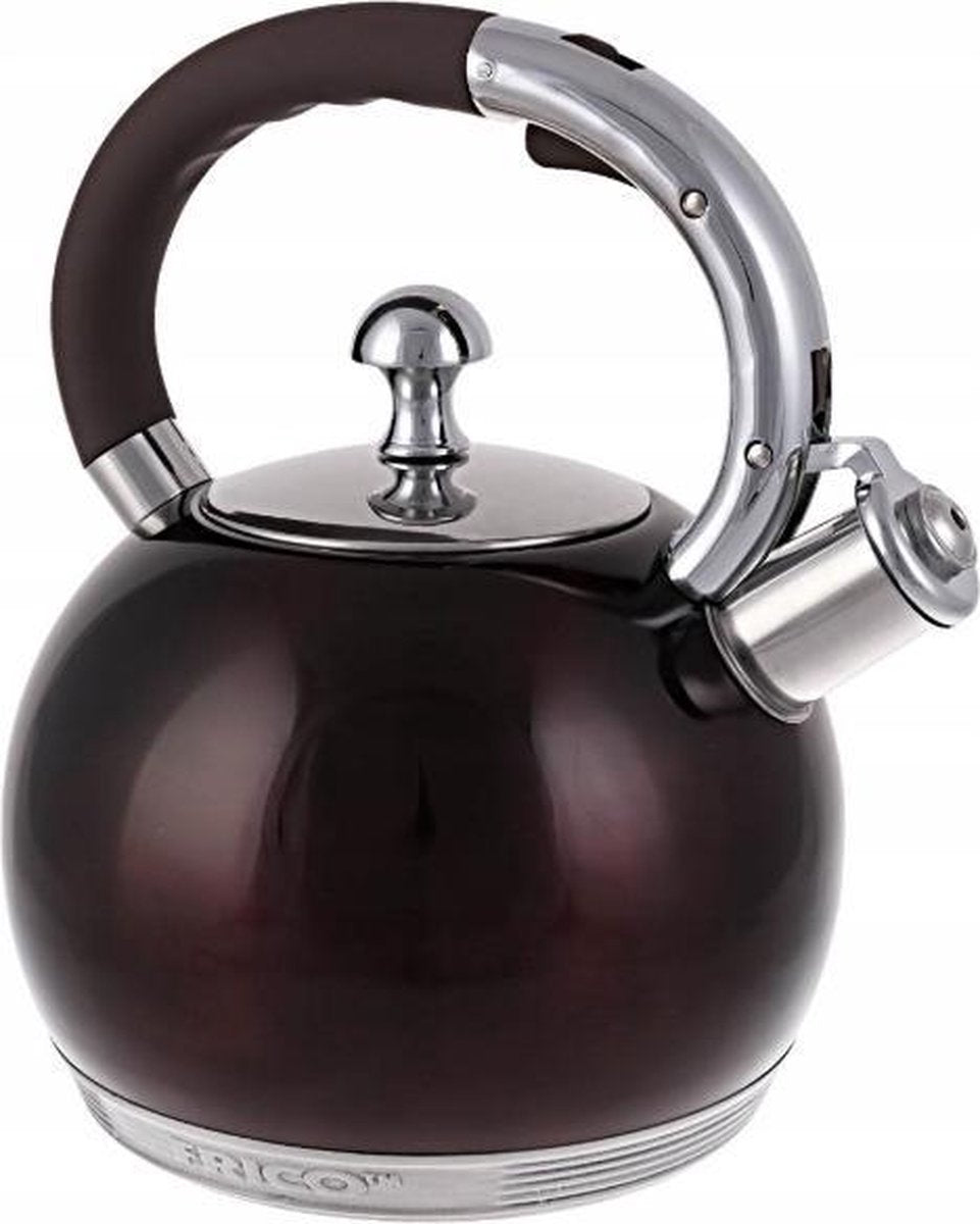 Frico Luxe RVS Fluitketel - 3.0 liter - Bruin - Voorzien Van 7-Laags Bodem!