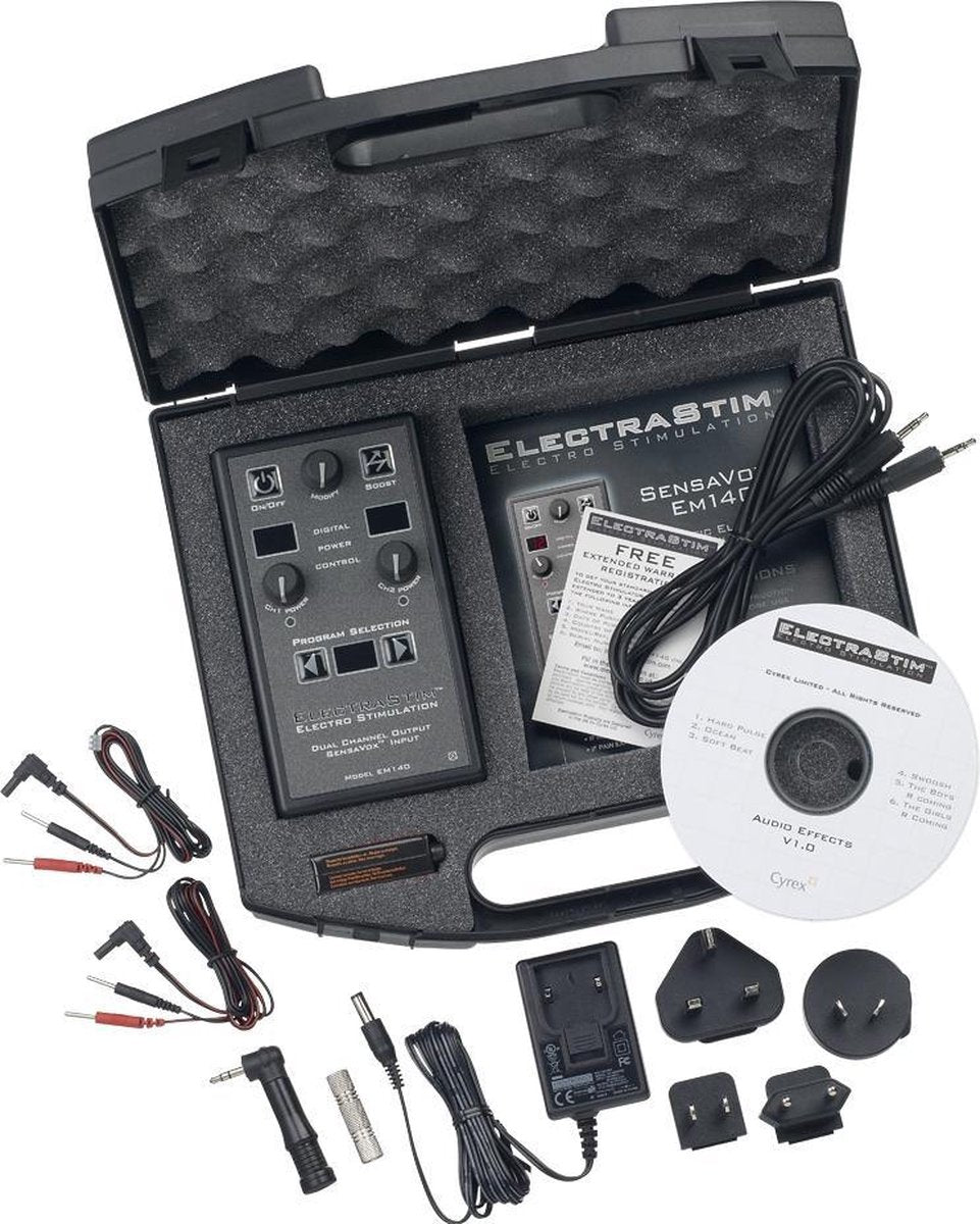 ElectraStim Sensavox Elektronische Stimulatie
