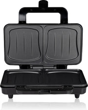 Alpina Tosti-Apparaat - XL - 900 Watt - Anti-Aanbak - RVS/ Zwart