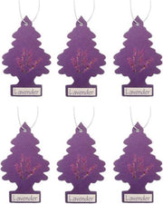 Perfume - Luchtverfrisser auto – Lavendel - 6 stuks Voordeelverpakking - Geurhanger - Geurverfrisser – Geurboom – Wonderboom - Luchtverfrisser Set