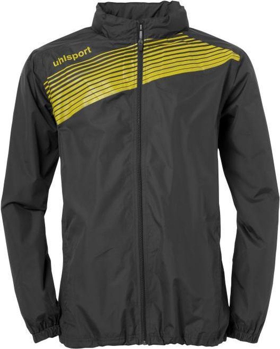 Uhlsport Liga 2.0 Regenjas Zwart-Limoen Geel Maat XL