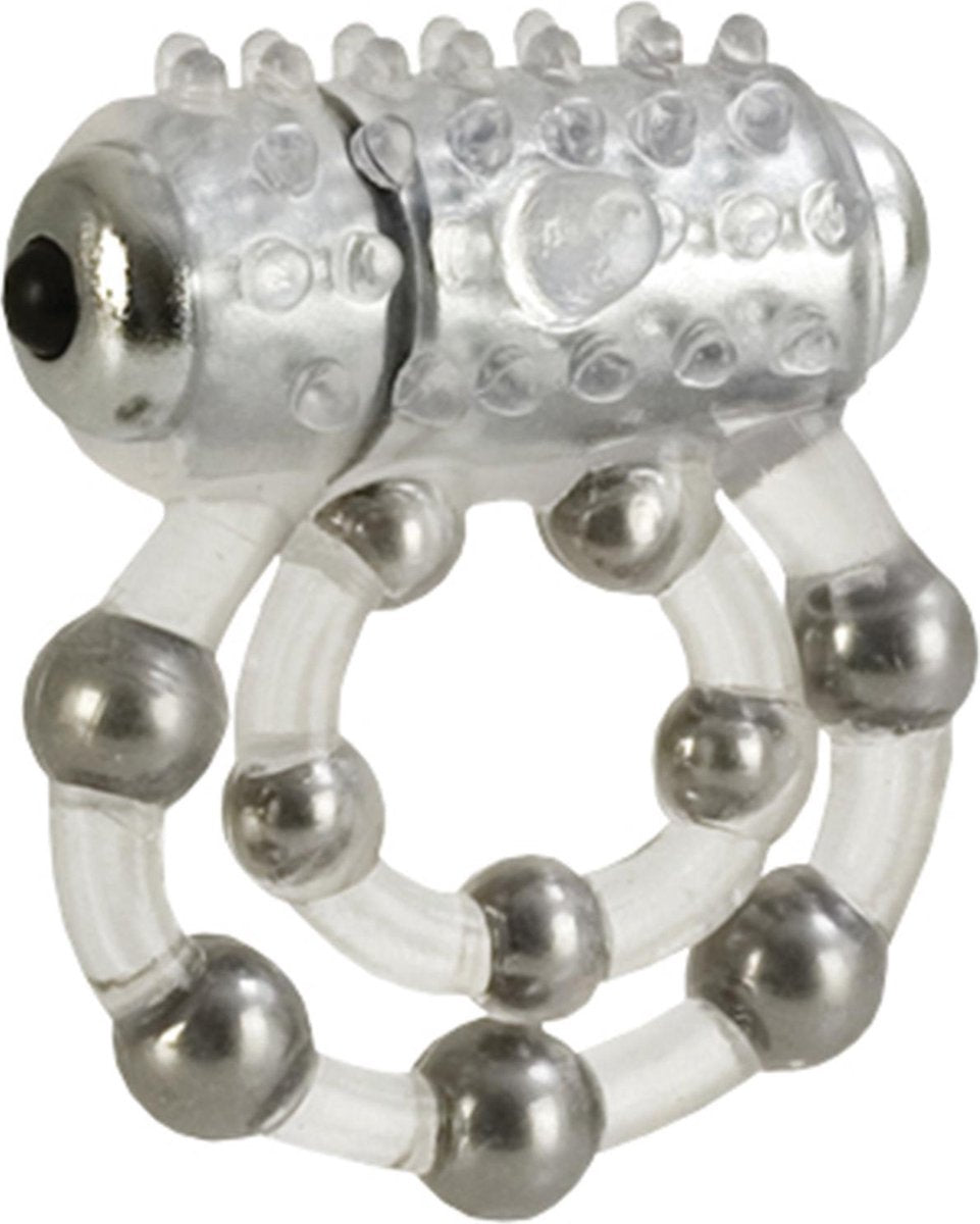 California Exotic Novelties Maximus Ring - Cockring - 10 Stroke Beads - Ø 50 mm