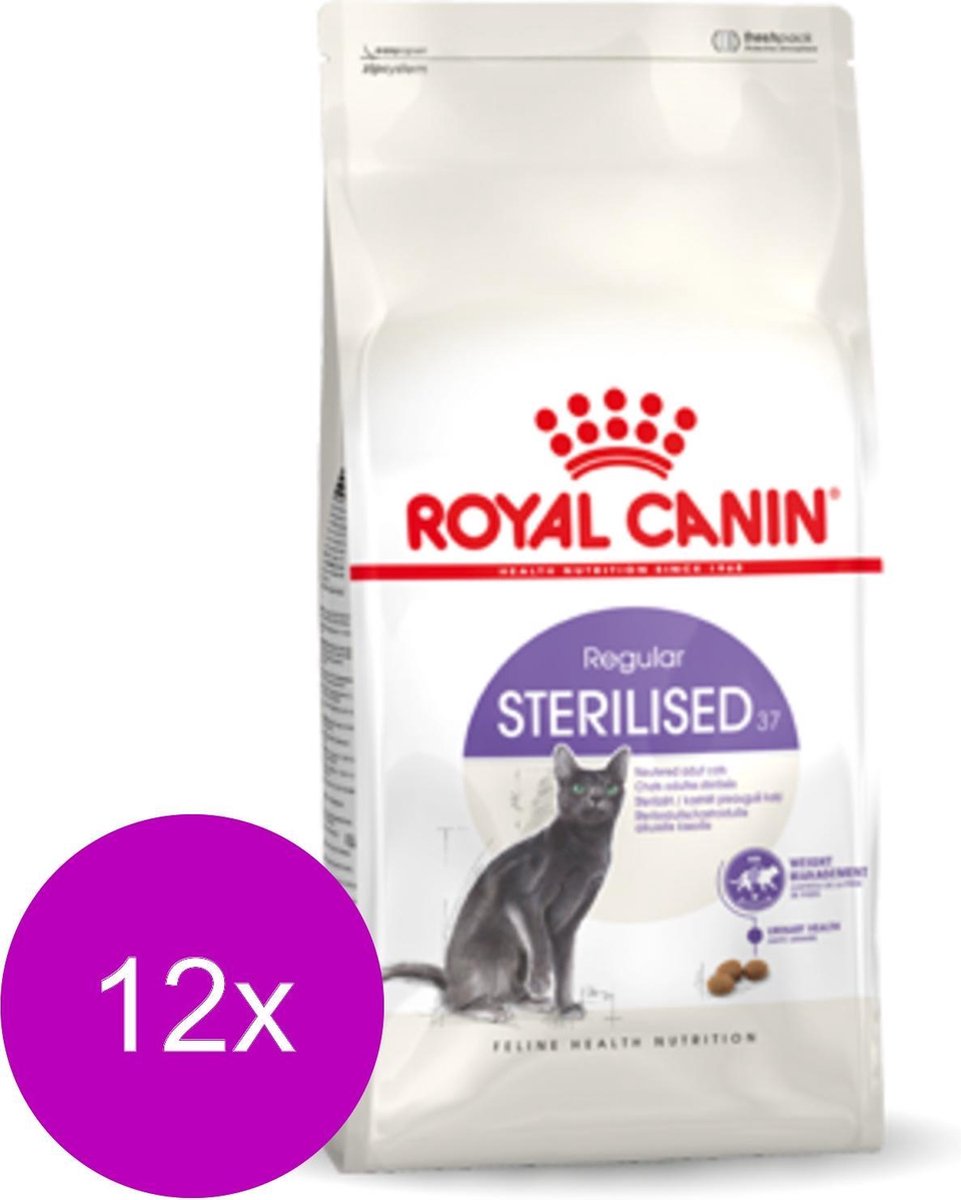 Royal Canin Fhn Sterilised 37 - Kattenvoer - 12 x 400 g