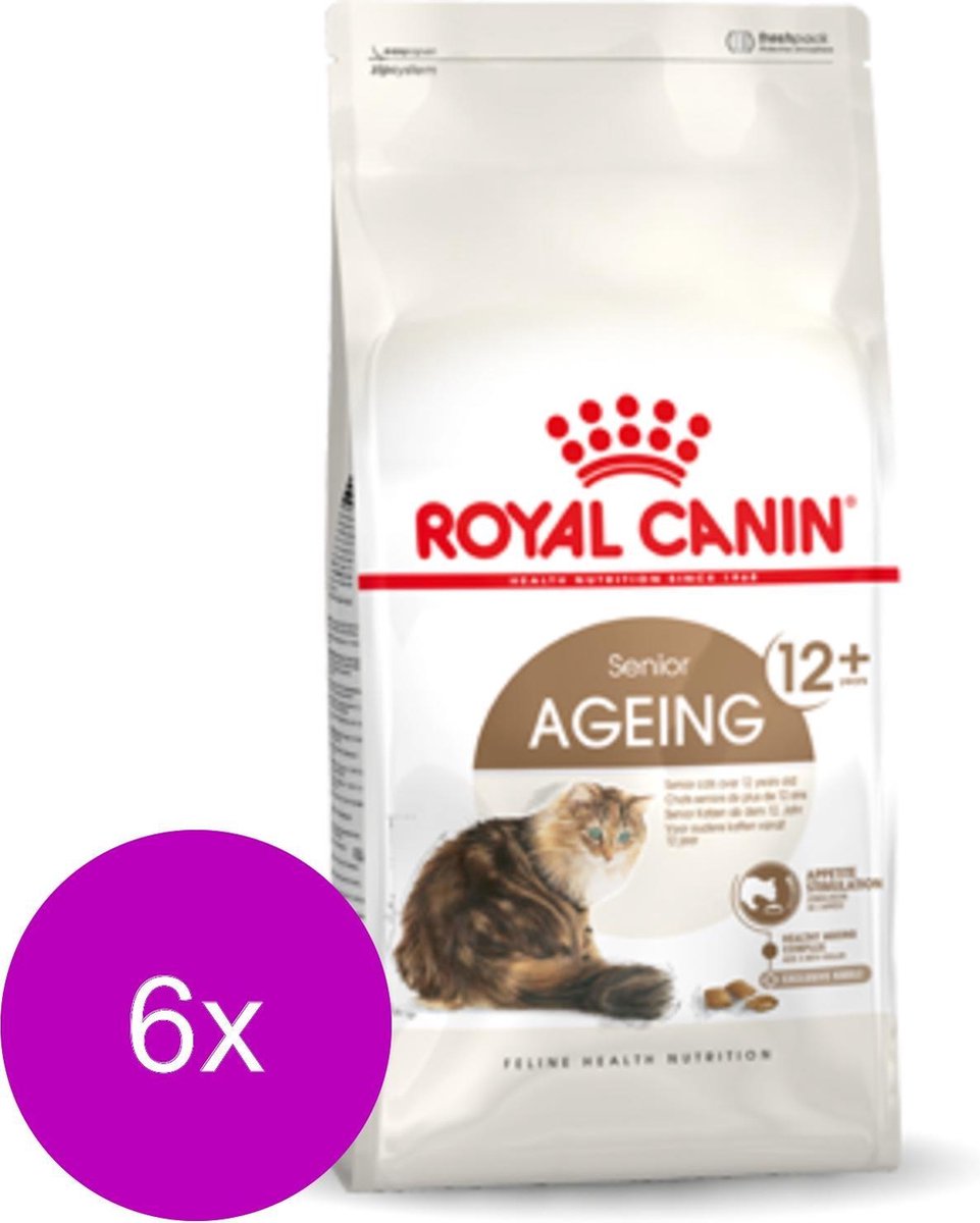 Royal Canin Fhn Ageing 12plus - Kattenvoer - 6 x 400 g