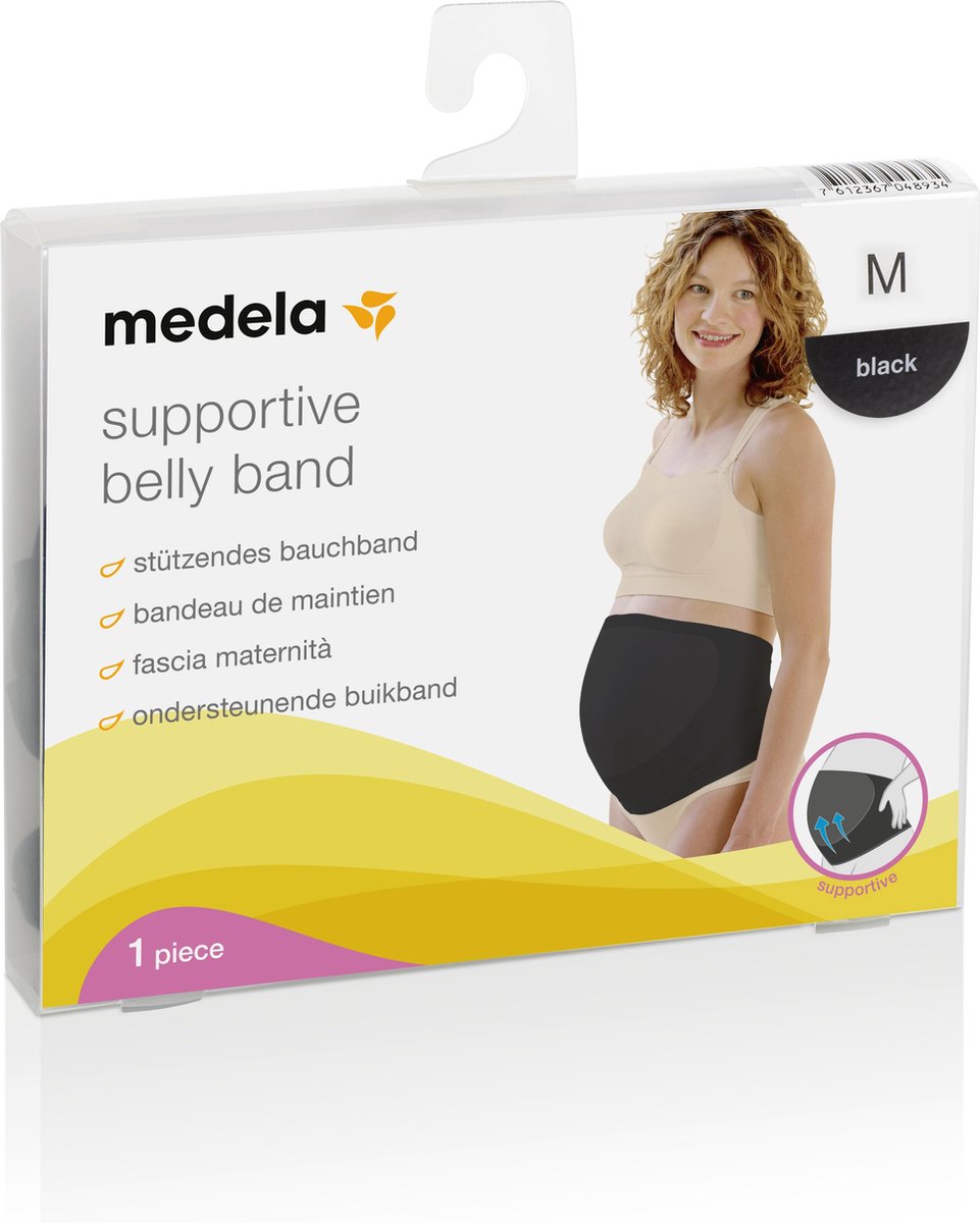Medela Buikband - Zwart M