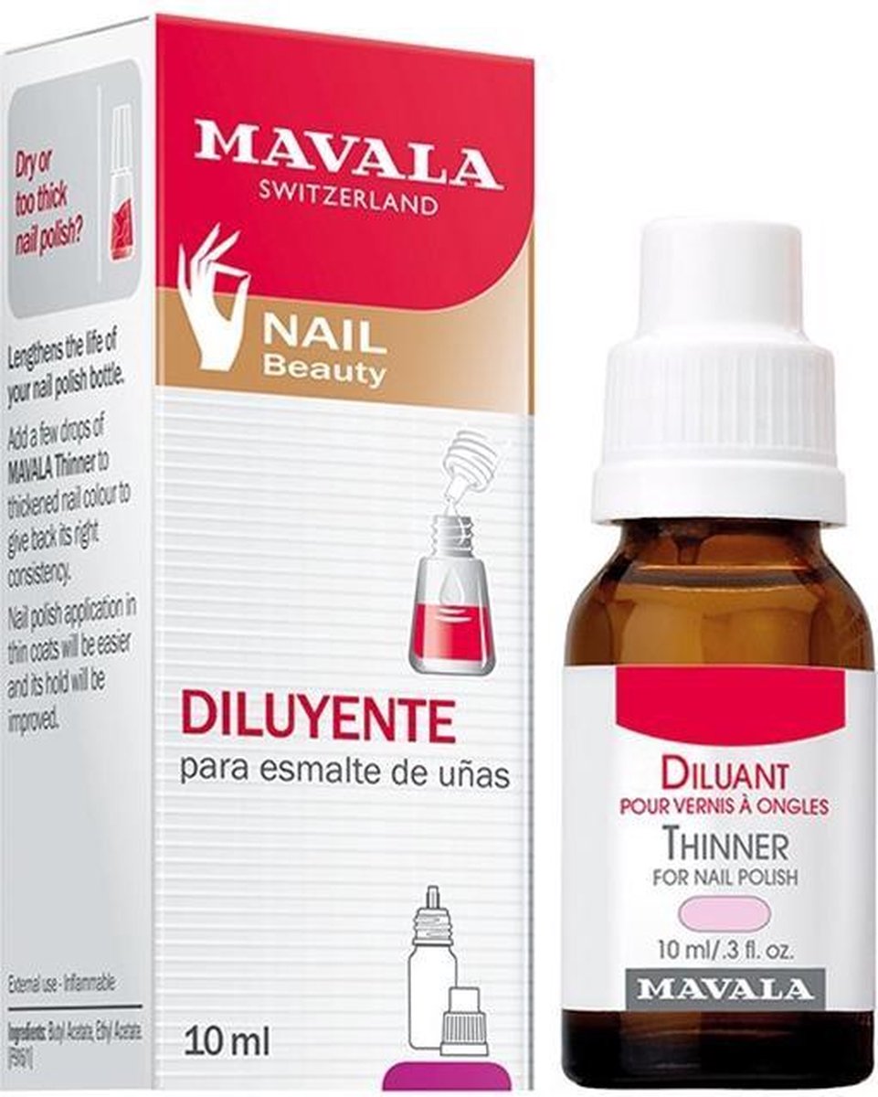 Mavala Thinner For Nail Polish 10ml