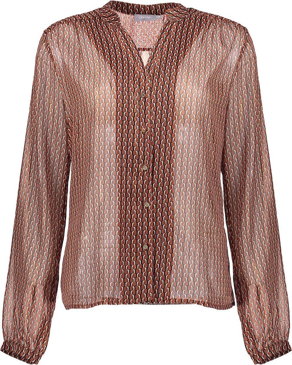 Buttoned Shirt 03866 40 Kastagne