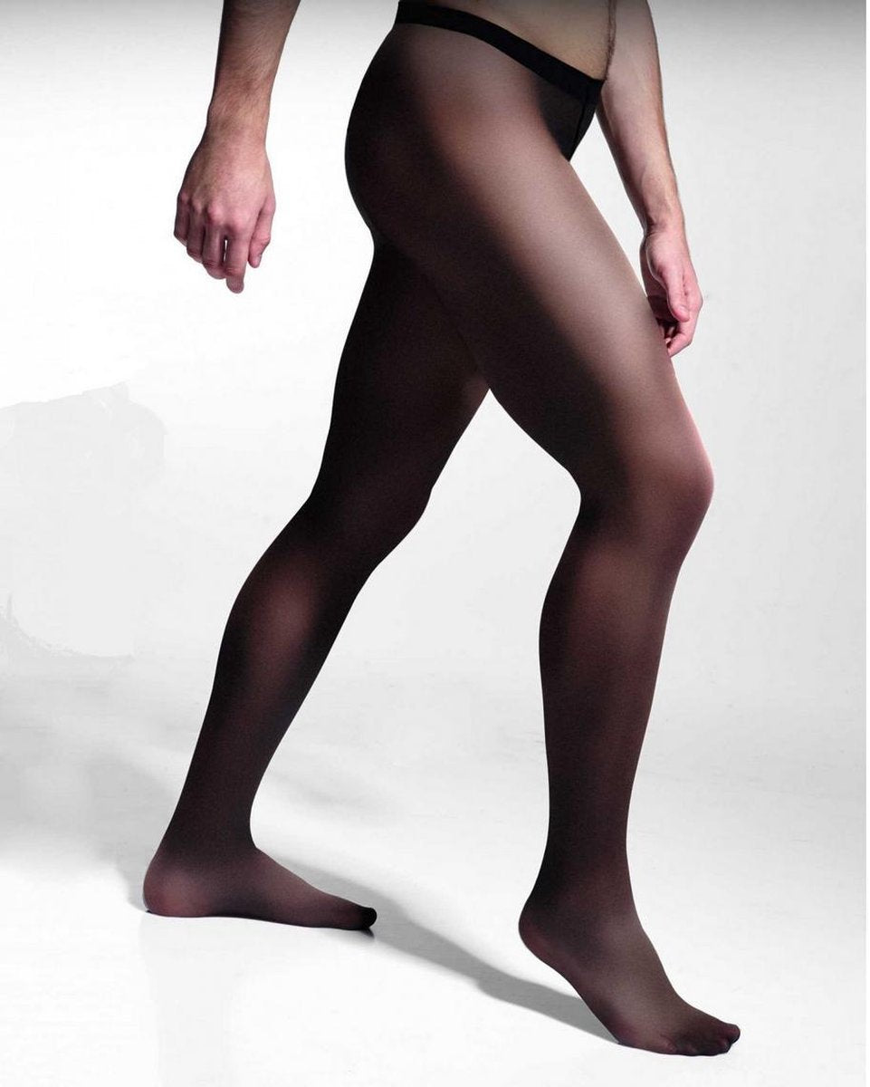 ADRIAN mannenpanty Street 20DEN zwart maat M