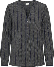 Top jacqueline de yong Zwart dessin maat 34