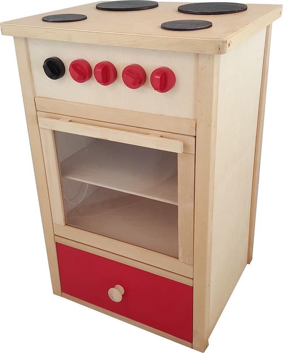 Playwood - Houten Fornuis / Speelkeuken Groot