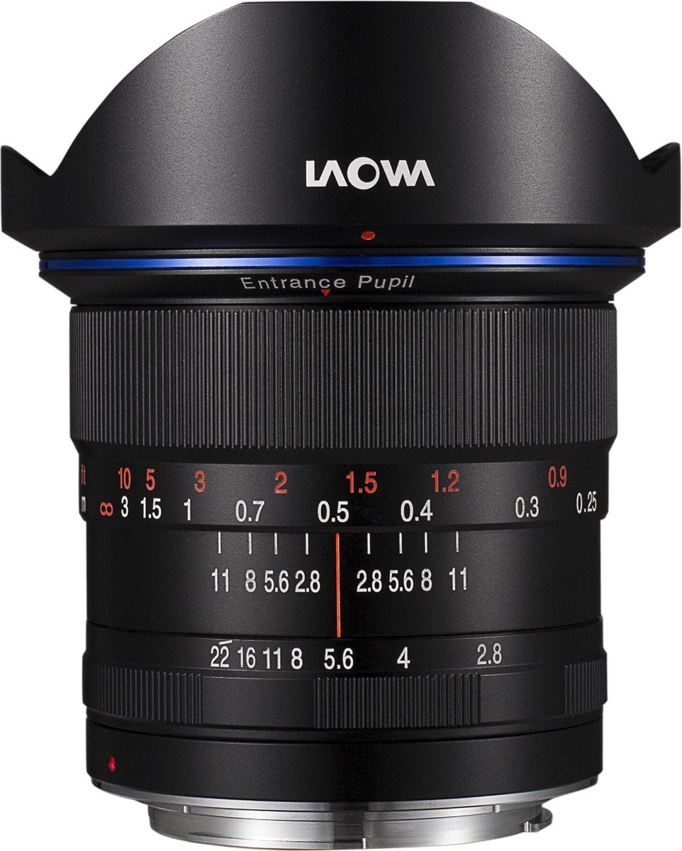 Laowa 12mm f/2.8 Zero-D MILC/SLR Groothoeklens Zwart
