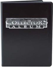 4-Pocket Portfolio Collectors Black