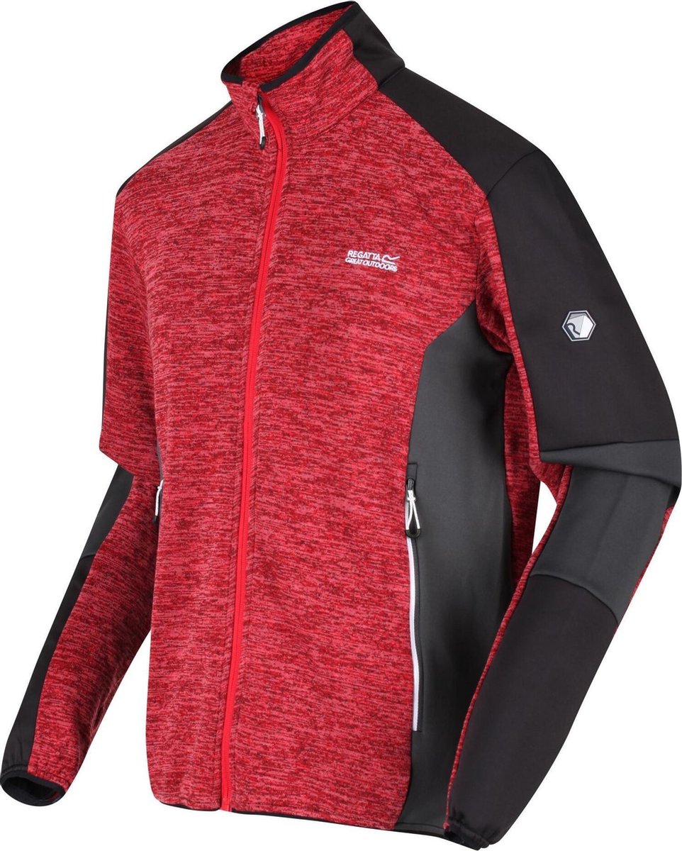 Regatta Fleecejack Coladane Heren Polyester Rood Maat M