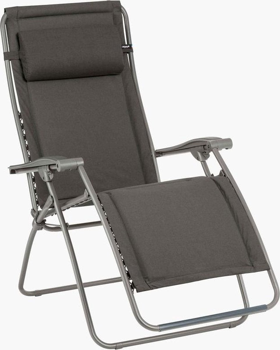 Lafuma RSX CLIP Gepolsterd - Relaxstoel - Verstelbaar - Inklapbaar - Zero Gravity - Ardoise