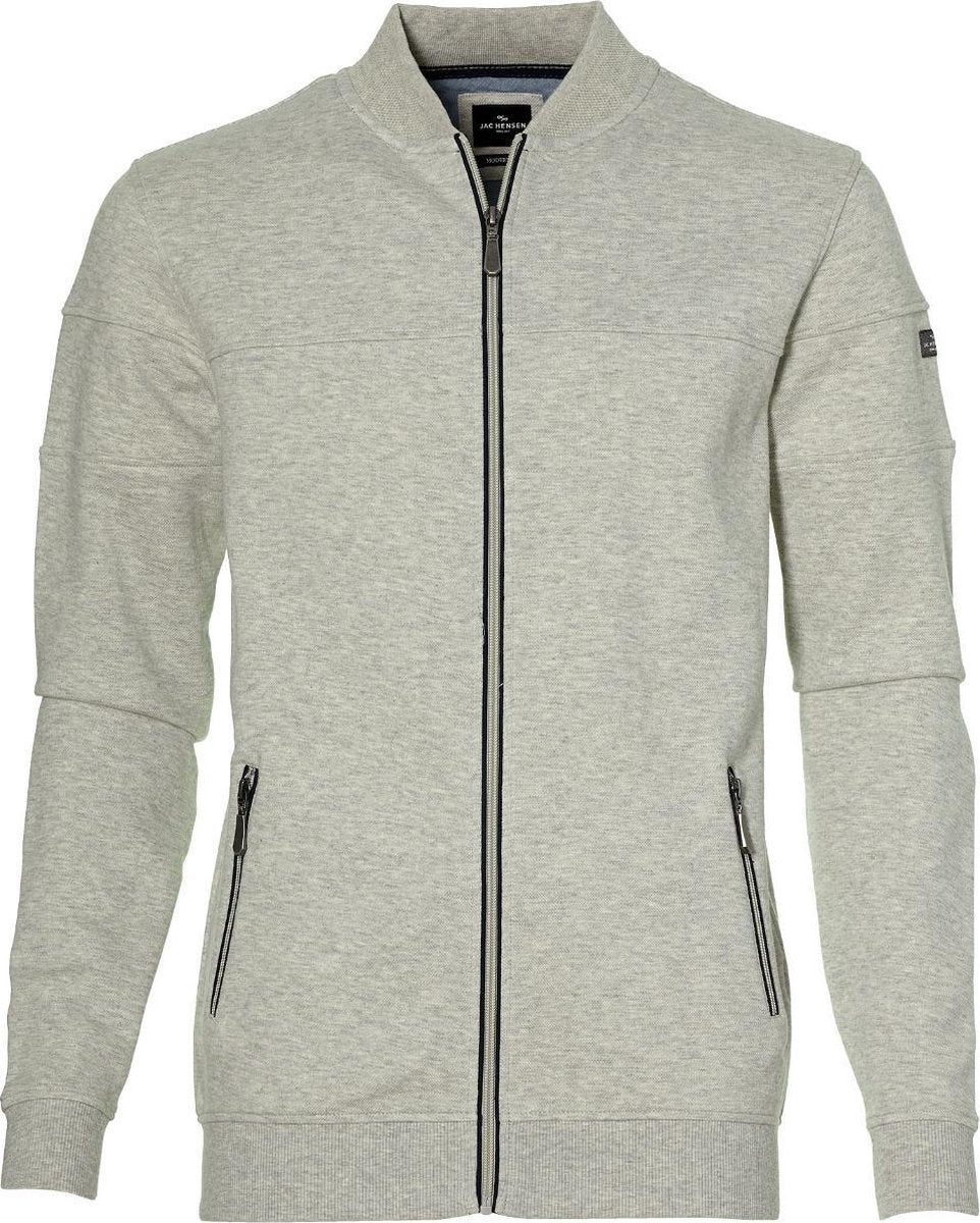 Jac Hensen Vest - Extra Lang - Grijs - 3XL Grote Maten