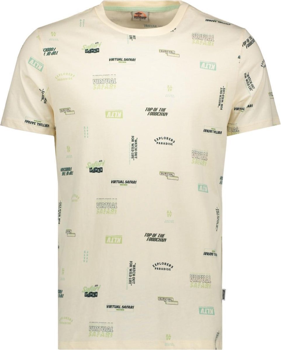 Kultivate T-shirt Pearled Ivory (2101010212 - 218-PearledIvory)
