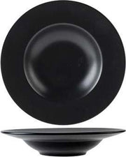Oscar Black Pastabord - Diep Bord - Ø 17.5cm