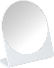 Tafelspiegel mat wit / make-up spiegel