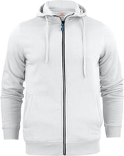 Printer Hooded Sweat Vest Overhead Man 2262051 Wit - Maat XL