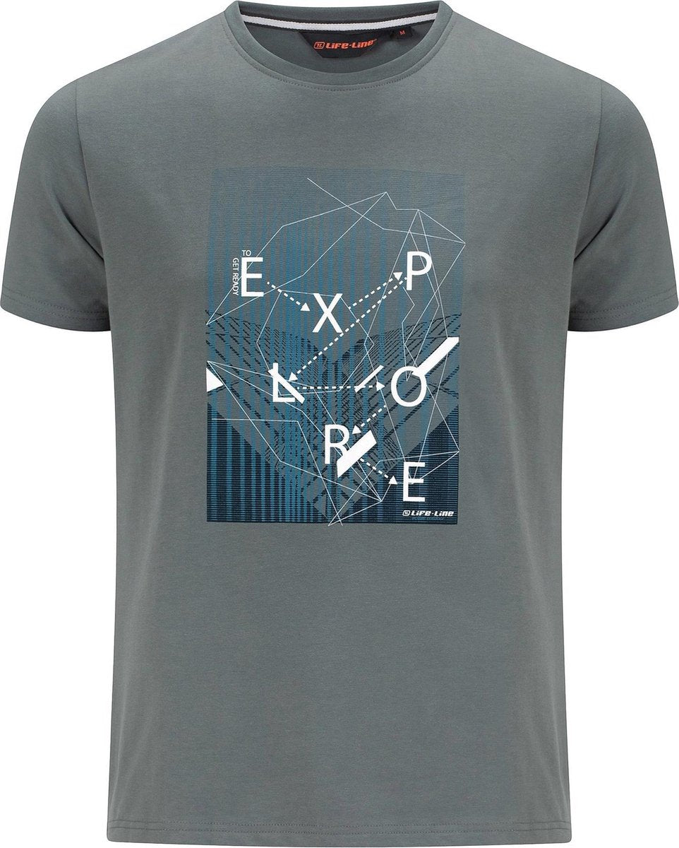 Life-Line Otley T-shirt - Heren Outdoor Shirt - Sneldrogend Wandelshirt