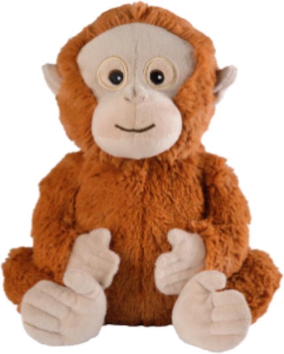 Warmies Orang-oetan opwarmknuffel 33 cm