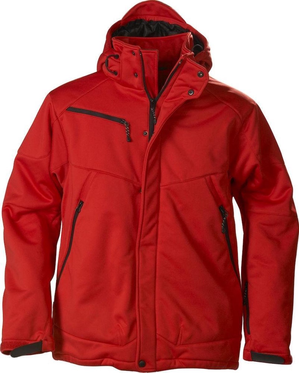 Printer Skeleton Softshell Jacket Red XL