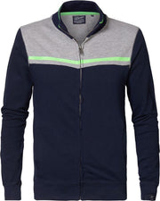 Colourblock vest