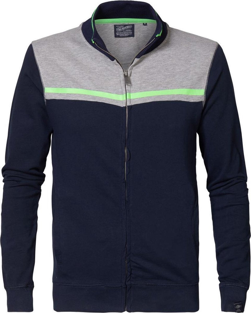 Colourblock vest