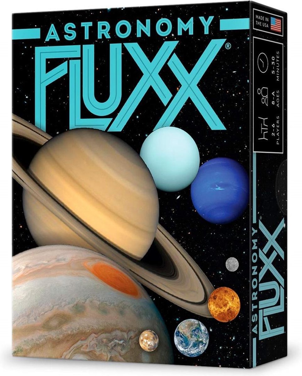 Astronomy Fluxx Kaatspel Engelstalig