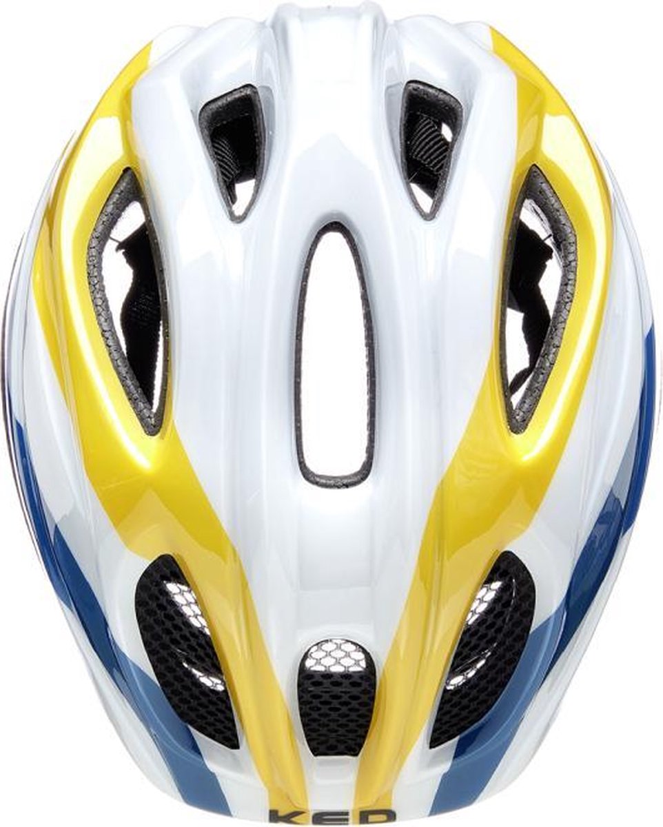 Fietshelm Meggy II Trend S (46-51cm) - rainbow retro yellow