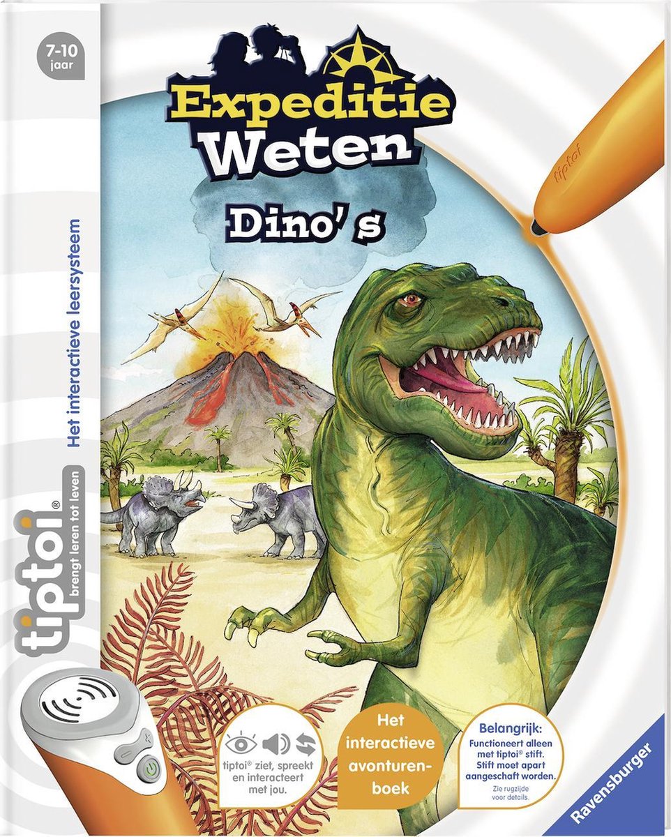 Ravensburger tiptoi® boek Expeditie weten Dino´s