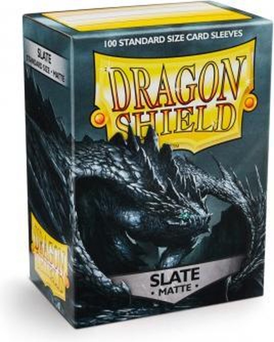 Asmodee SLEEVES Dragon Shield MATTE - Slate (100ct) -