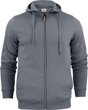 Printer Hooded Sweat Vest Overhead Man 2262051 Staalgrijs - Maat XL